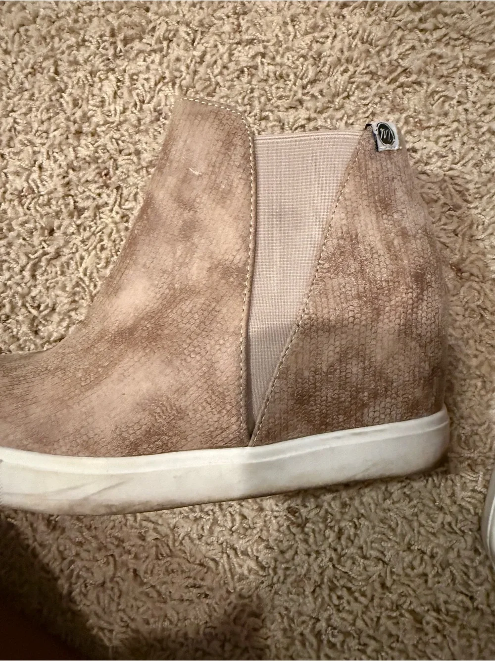 Coconuts wedge ankle boots